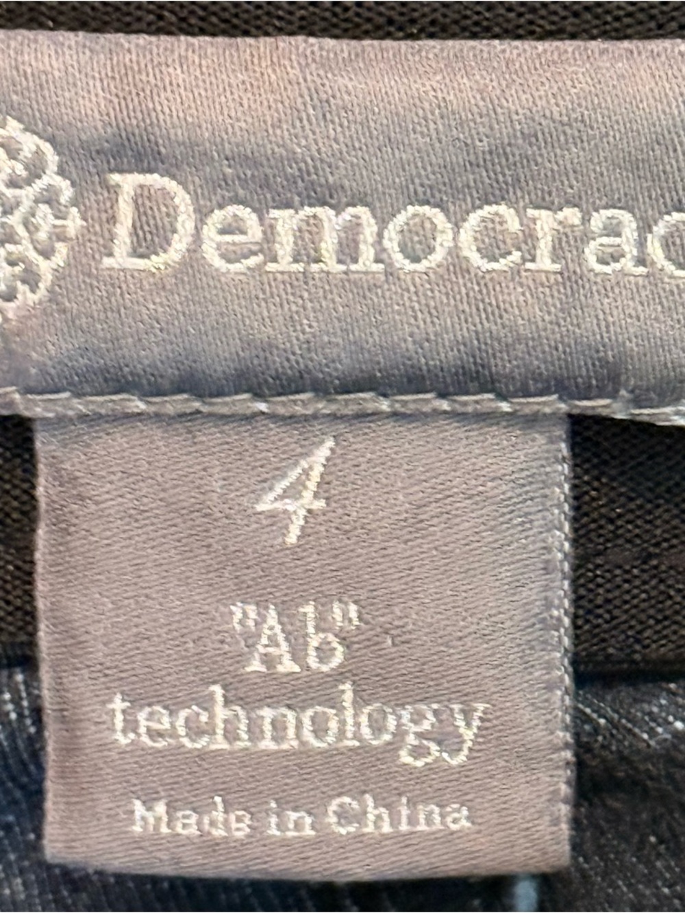Democracy “Ab” Women's Blue Slim Straight Jeans - Picture 2 of 2